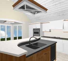 Kitchen remodel 3d model